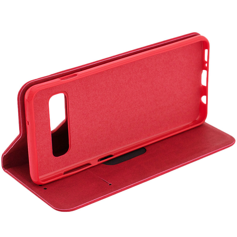 Husa Samsung Galaxy S10 Plus Forcell Silk Wallet - Red