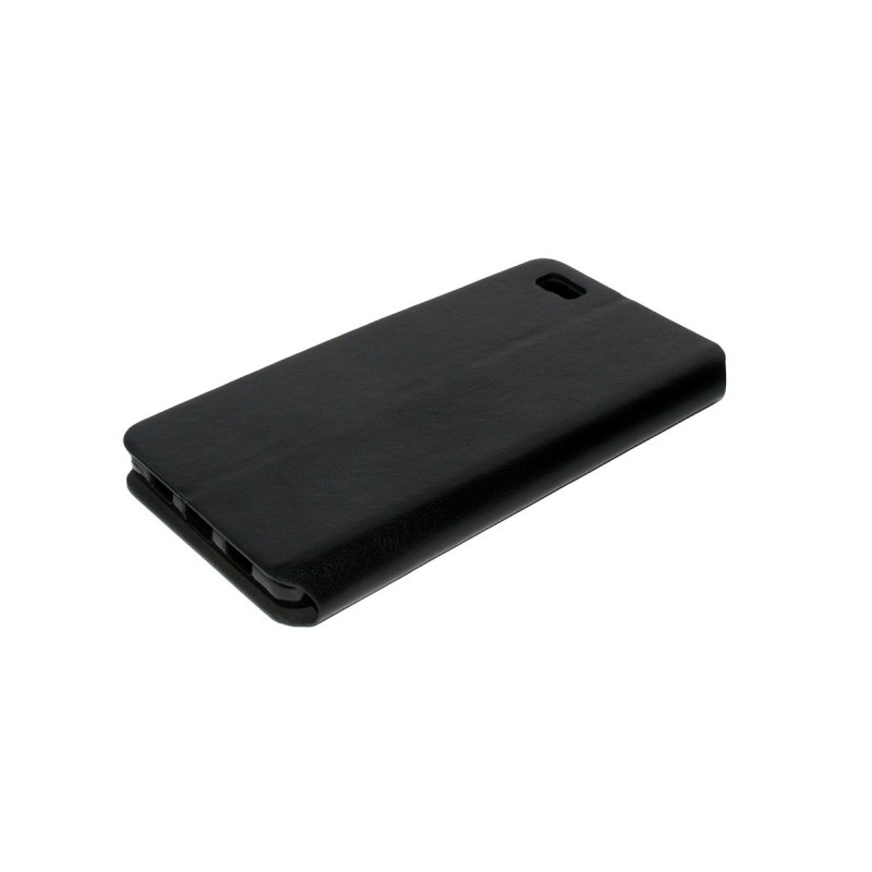 Husa Huawei P8 Lite Toc Flip Carte Negru