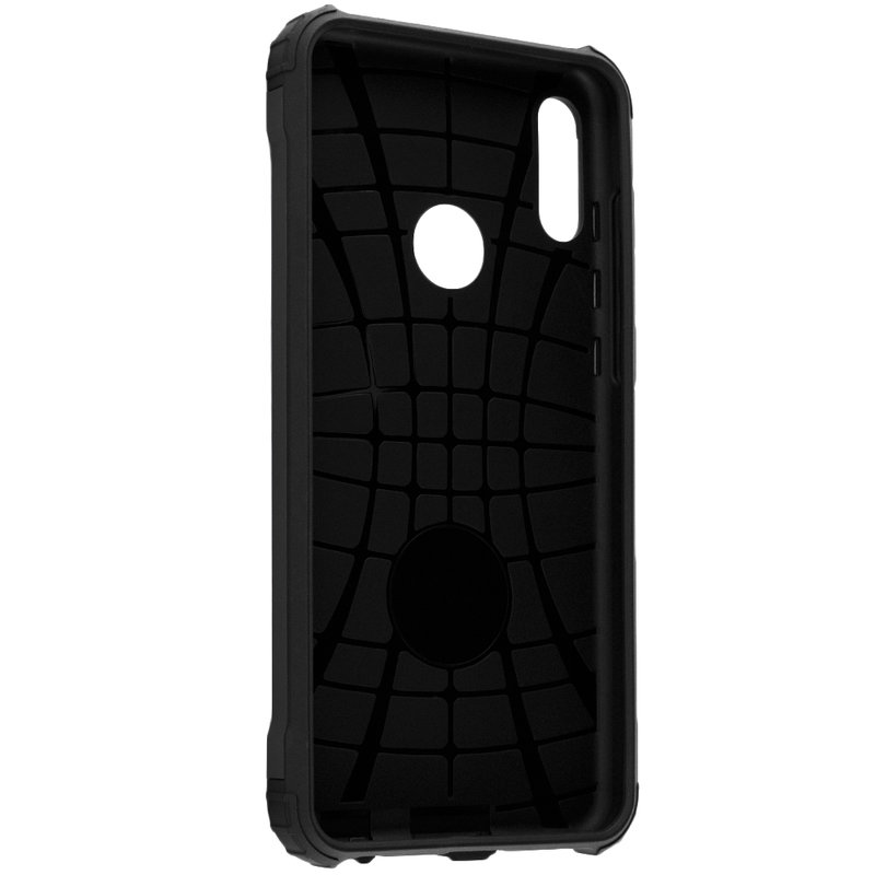 Husa Asus Zenfone Max Pro M2 ZB631KL Techsuit Hybrid Armor, negru