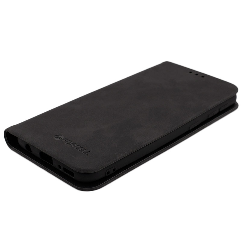 Husa Samsung Galaxy A40 Forcell Silk Wallet - Black