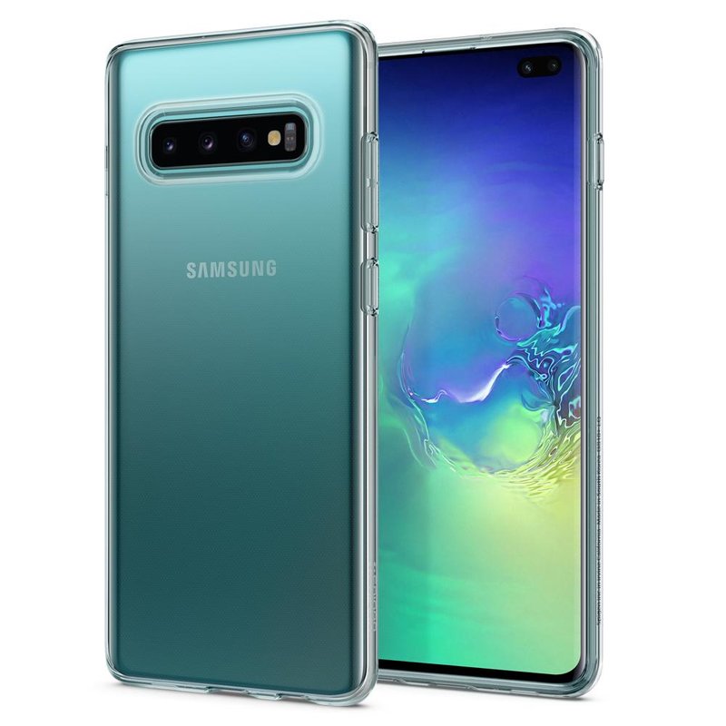 Bumper Samsung Galaxy S10 Plus Spigen Liquid Crystal - Clear