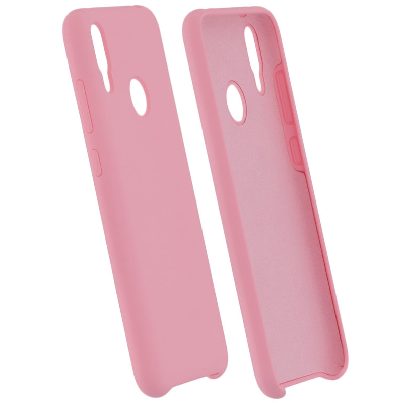 Husa Huawei Y7 Prime 2019 Silicon Soft Touch Roz Catmobile