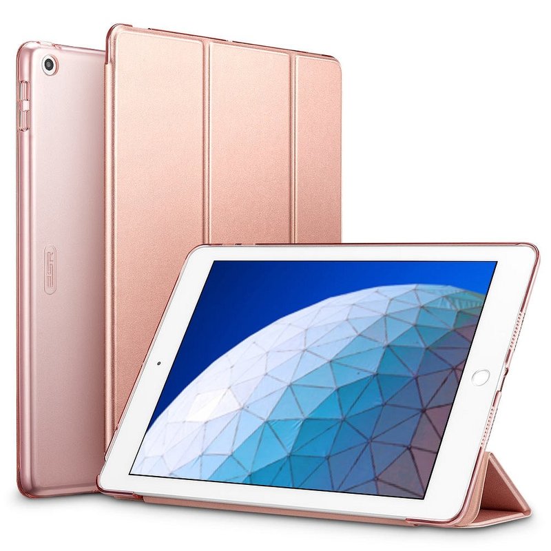 Husa Tableta Apple iPad Pro 2017 10.5 A1701/A1709 ESR Yippee Color tre-fold - Rose Gold