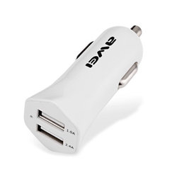 Incarcator Auto Awei C-300 Dual USB 3.4A - Alb