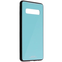 Husa Samsung Galaxy S10 Glass Series - Albastru