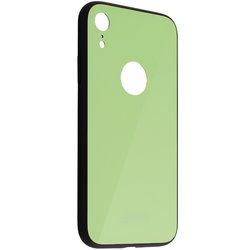 Husa iPhone XR Glass Series - Verde