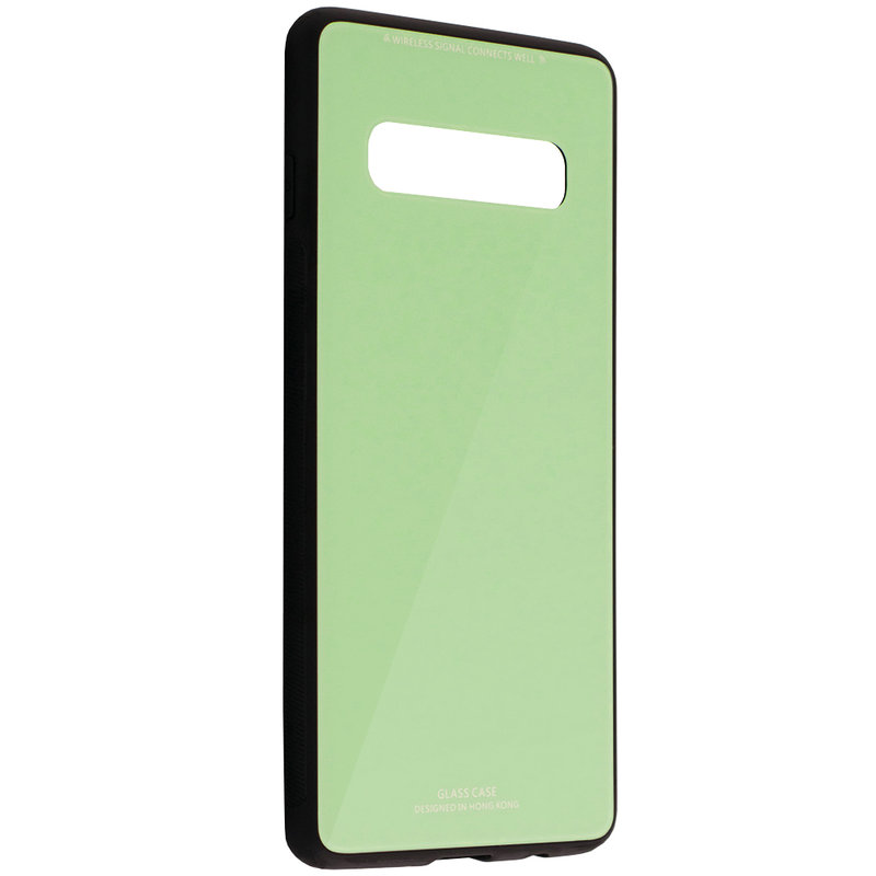 Husa Samsung Galaxy S10 Glass Series - Verde