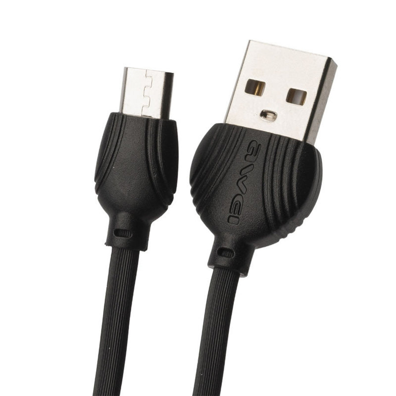 Cablu de date Awei CL-61 Micro-USB Fast Data / Charge – Negru