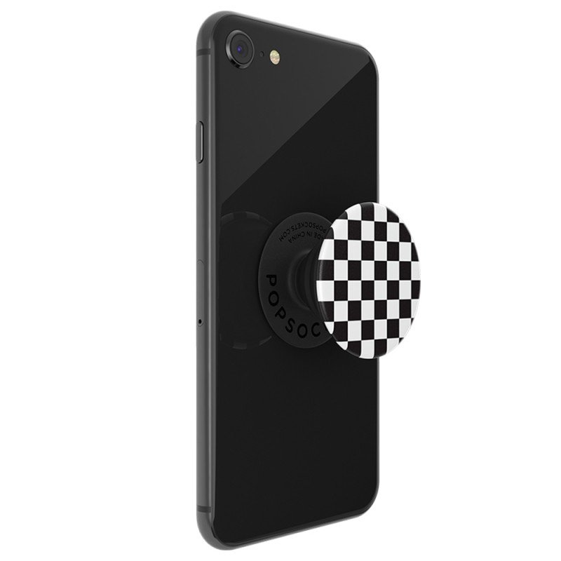 Popsockets Original, Suport Cu Functii Multiple - Checker Black