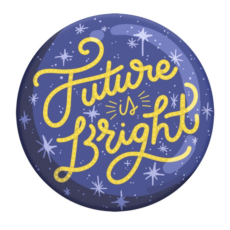 Popsockets Original, Suport Cu Functii Multiple - Future is Bright
