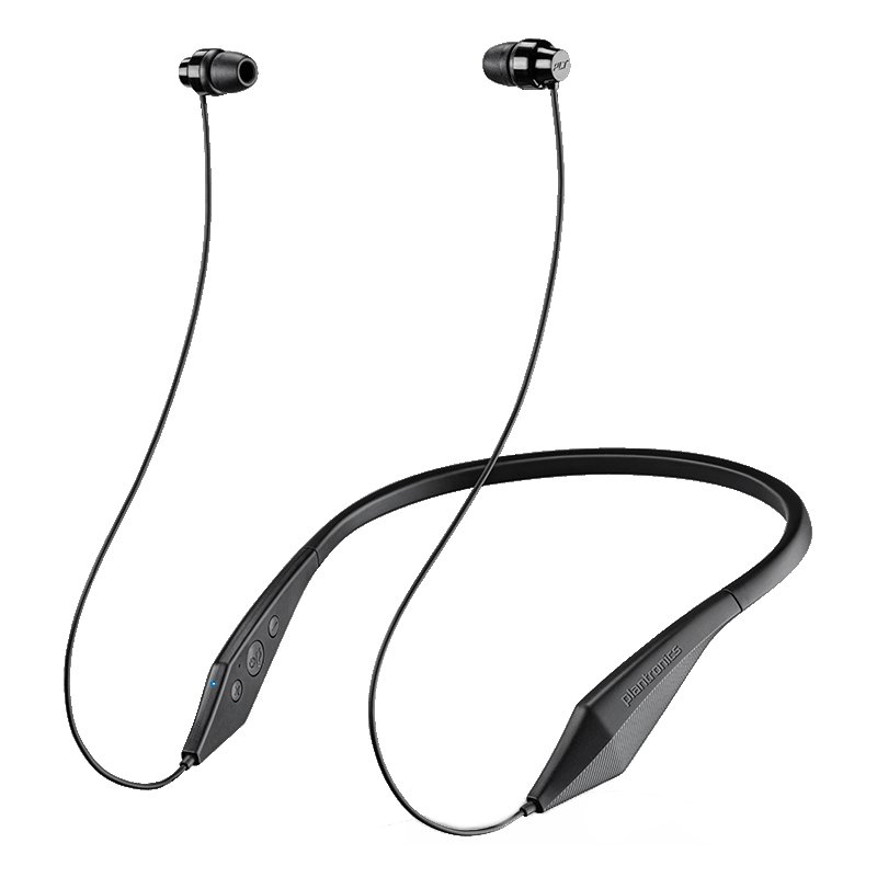 Casti In-Ear Plantronics BackBeat 100 Wireless Cu Bluetooth Si Suport Pentru Gat - Black