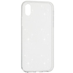 Husa Iphone XR Silicon Crystal Glitter Case - Transparent