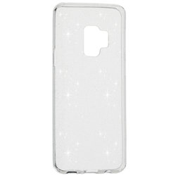 Husa Samsung Galaxy S9 Silicon Crystal Glitter Case - Transparent