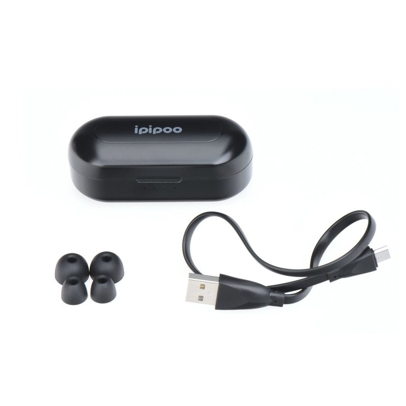 Casti In-ear Wireless Stereo ipipoo Tp-2 Angelic Sound - Black