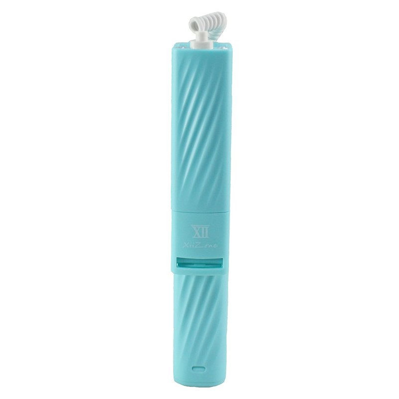 Selfie Stick Mini Lightning Cu Buton Declansator - Green