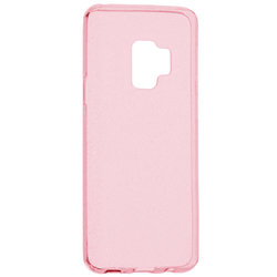 Husa Samsung Galaxy S9 Silicon Crystal Glitter Case - Roz