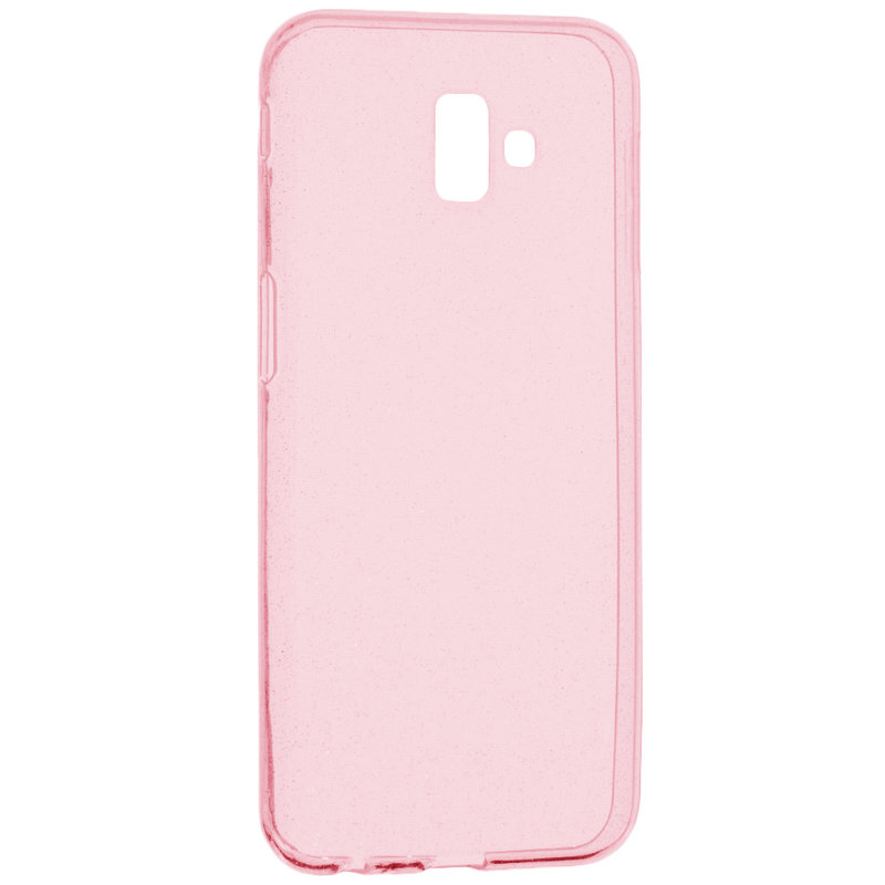 Husa Samsung Galaxy J6 Plus Silicon Crystal Glitter Case - Roz