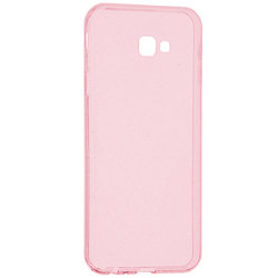 Husa Samsung Galaxy J4 Plus Silicon Crystal Glitter Case - Roz