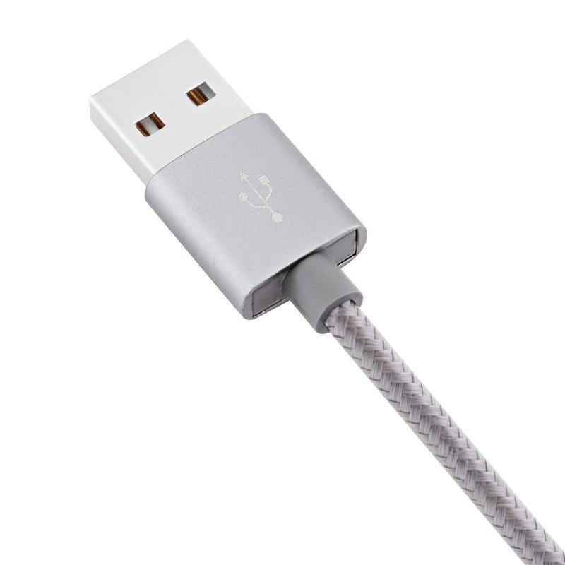 Cablu de date AWEI CL-930 2 in 1 Lightning /Micro USB - Gri