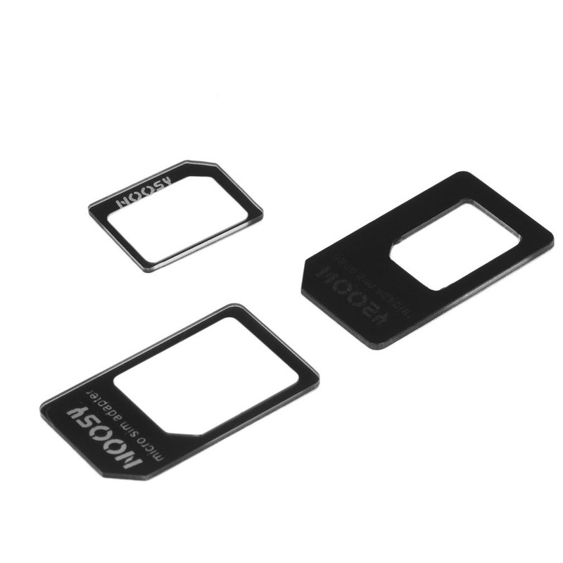 Adaptor Nano SIM All in One pentru Micro SIM Mobster Unlimited Innovation - Black