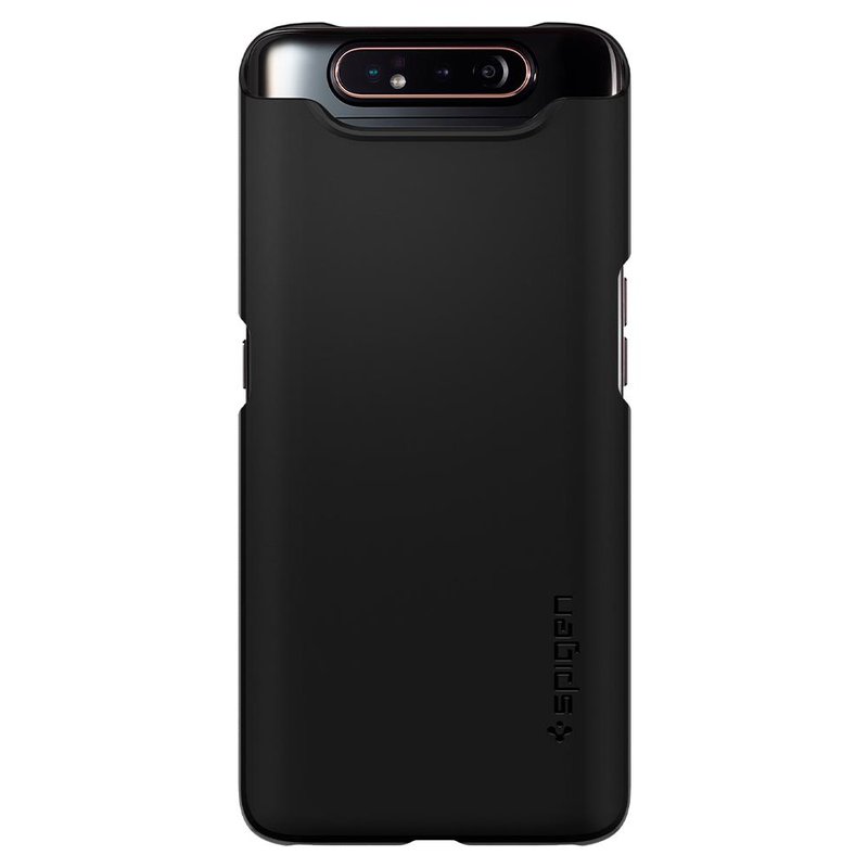 Bumper Spigen Samsung Galaxy A80 Thin Fit - Black