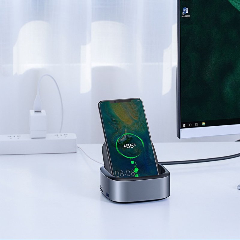 Docking Station Baseus Intelligent HUB Expand Socket CAHUB-S0G - Gri