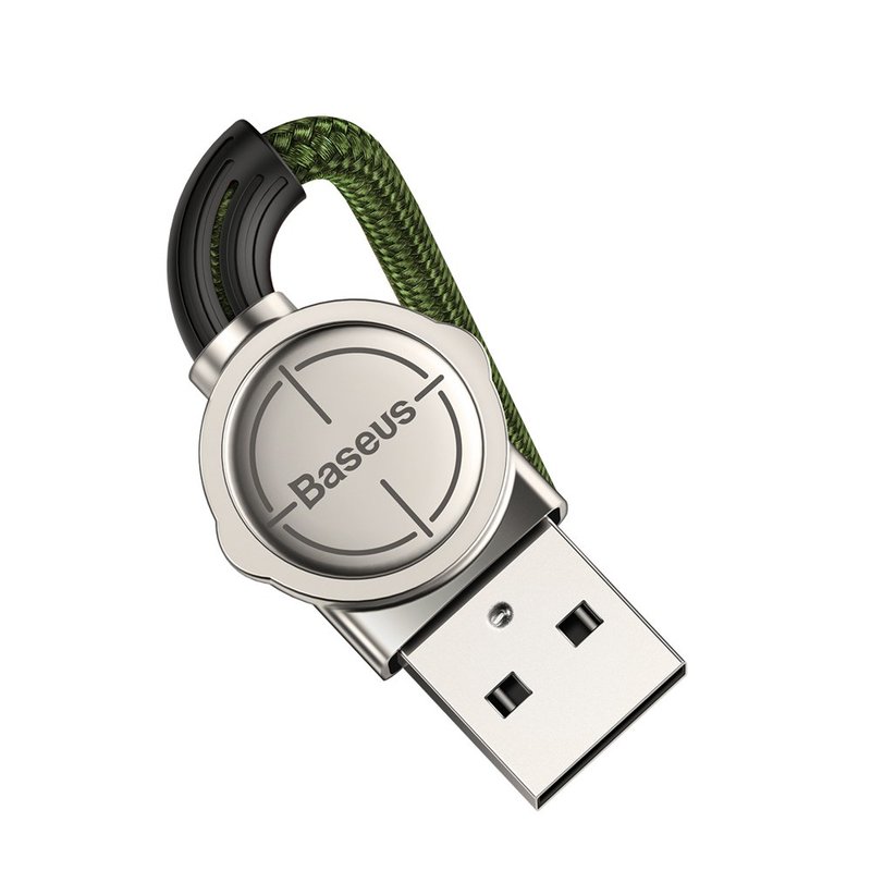 Cablu de date Baseus USB for Lightning Exciting Mobile Game 1.5 A - Green