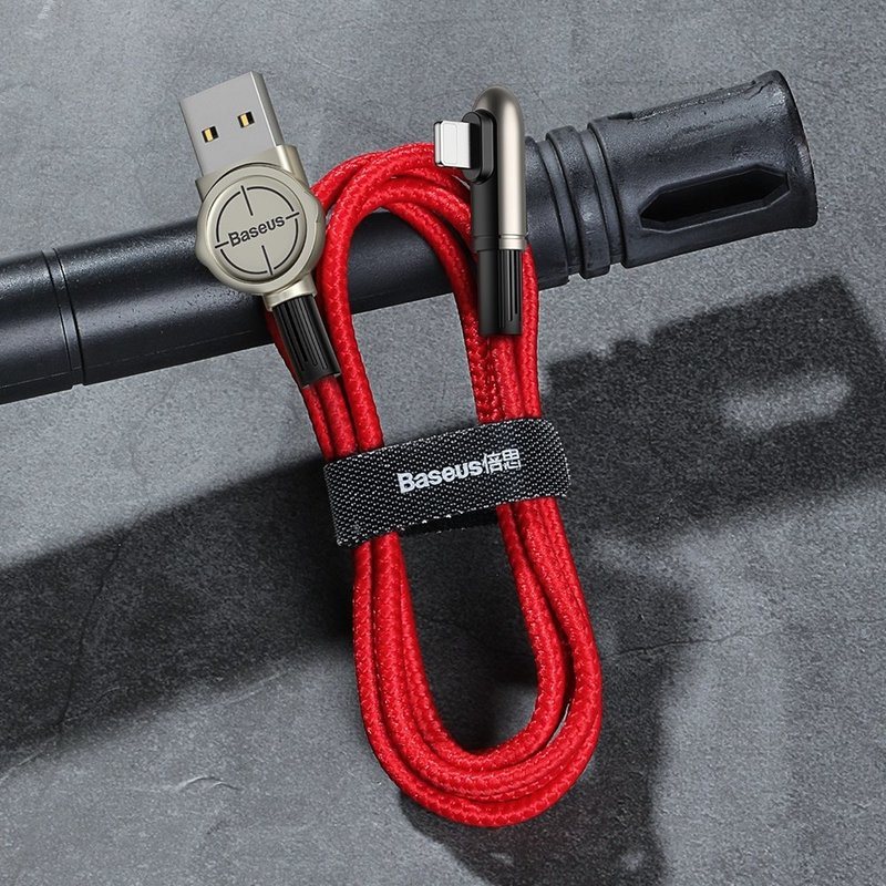 Cablu De Date Baseus USB La Lightning Exciting Mobile Game 1.5 A - CALCJ-B09 - Rosu