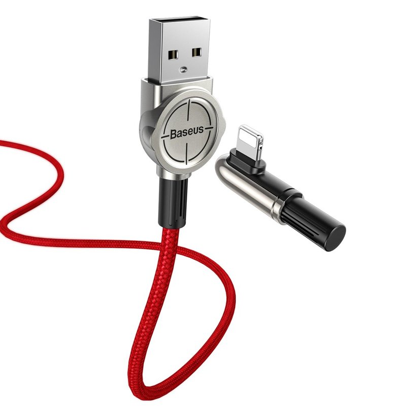 Cablu De Date Baseus USB La Lightning Exciting Mobile Game 1.5 A - CALCJ-B09 - Rosu