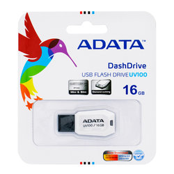 Stick Memorie ADATA DashDrive UV100 16GB - White
