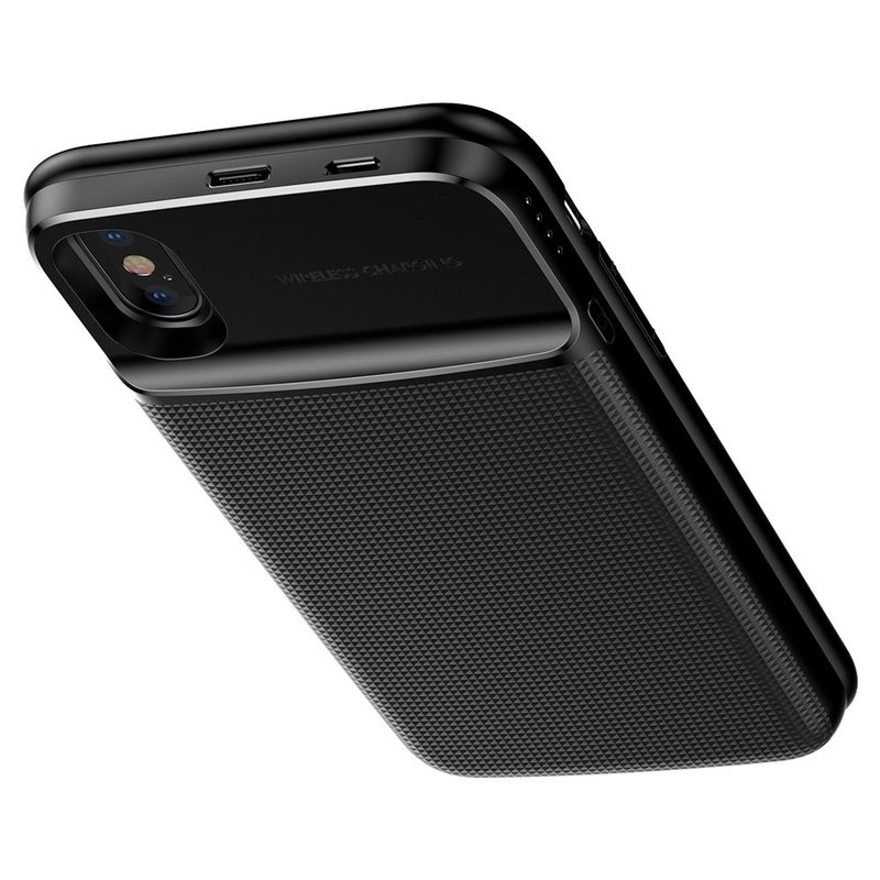 Incarcator Wireless Portabil Iphone X Baseus Backpack 1+1 5000mAh - Black