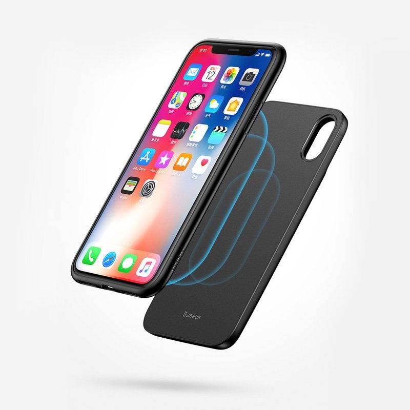 Incarcator Wireless Portabil Iphone X Baseus Backpack 1+1 5000mAh - Black
