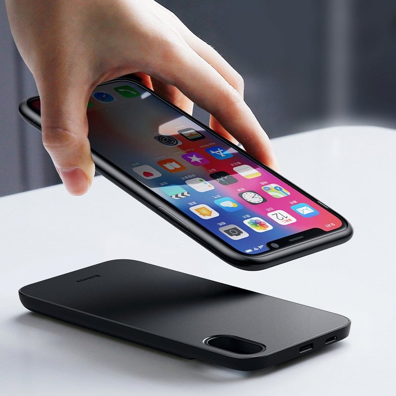 Incarcator Wireless Portabil Iphone X Baseus Backpack 1+1 5000mAh - Black