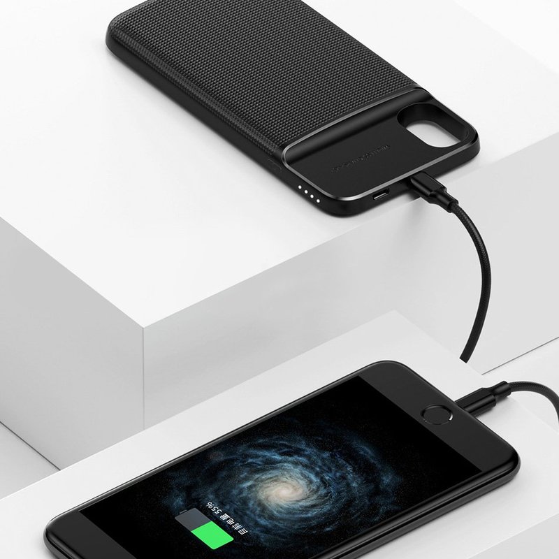 Incarcator Wireless Portabil Iphone X Baseus Backpack 1+1 5000mAh - Black