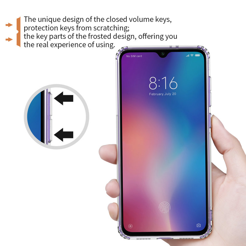 Husa Xiaomi Mi 9 Nillkin Nature, transparenta