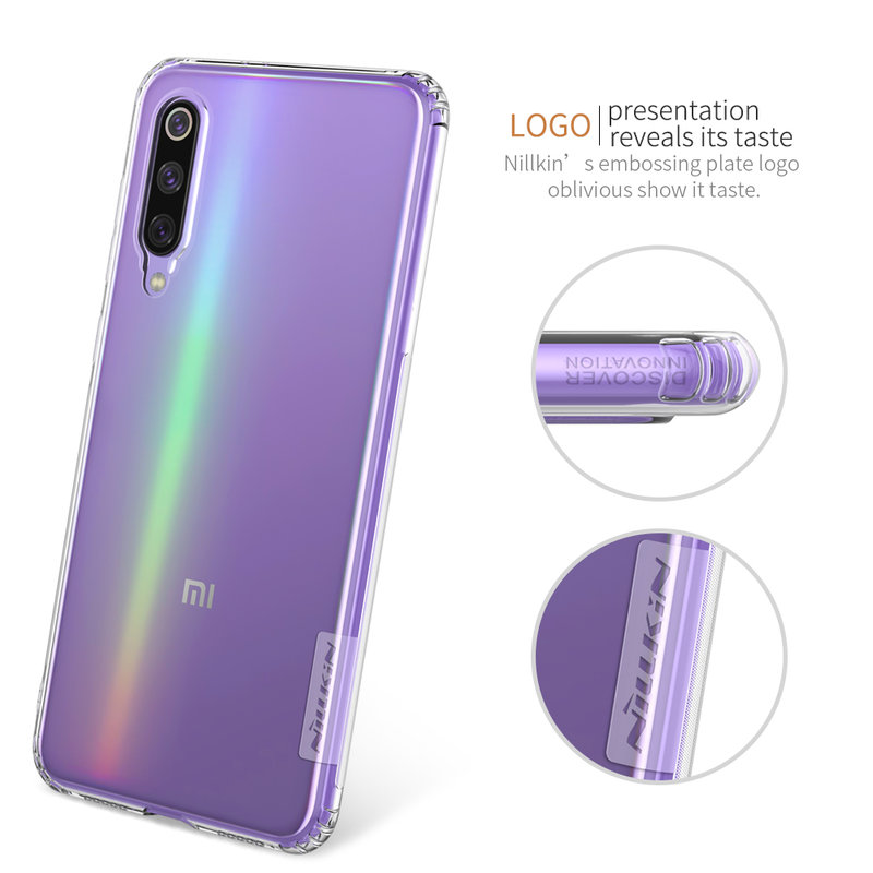 Husa Xiaomi Mi 9 Nillkin Nature, transparenta