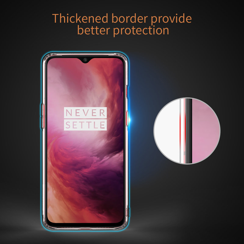 Husa OnePlus 7 Nillkin Nature, fumuriu