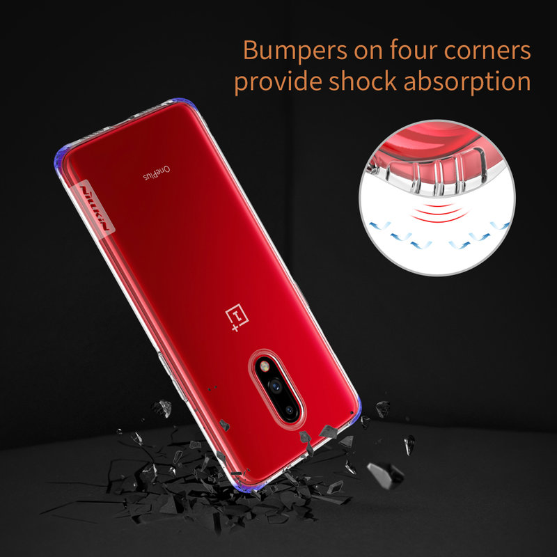 Husa OnePlus 7 Nillkin Nature, fumuriu