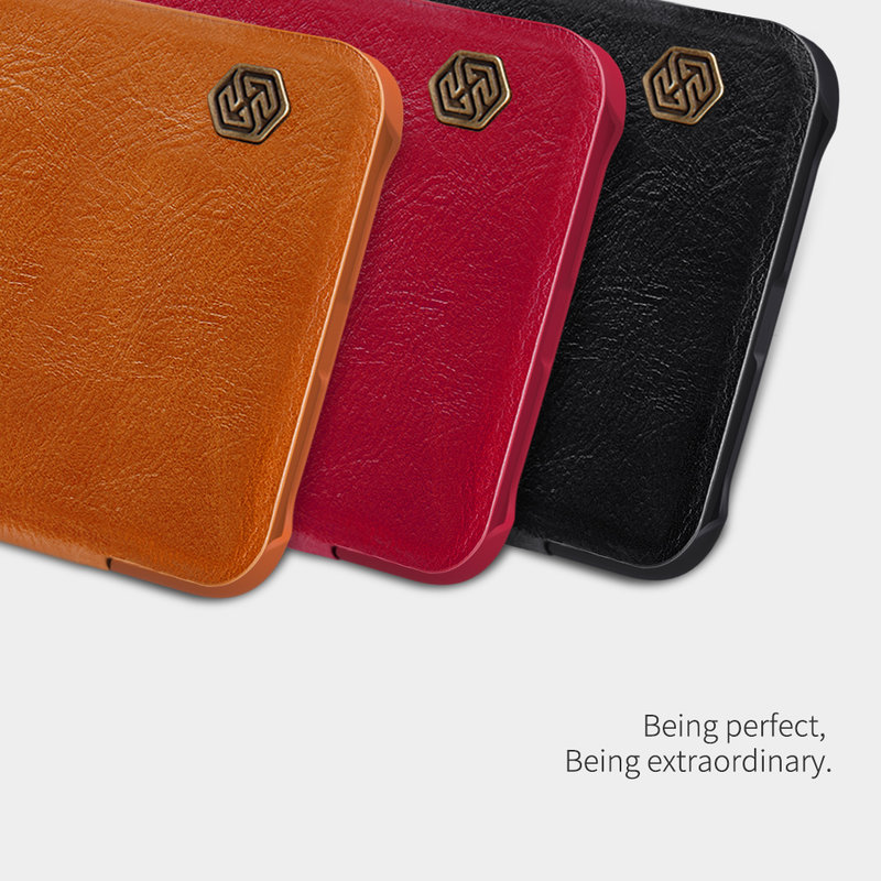 Husa OnePlus 7 Flip Nillkin QIN Maro