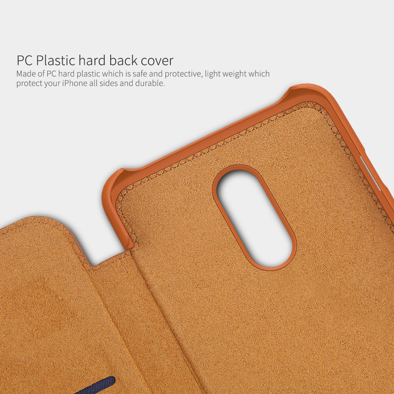 Husa OnePlus 7 Flip Nillkin QIN Negru