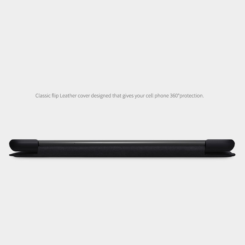 Husa OnePlus 7 Flip Nillkin QIN Negru
