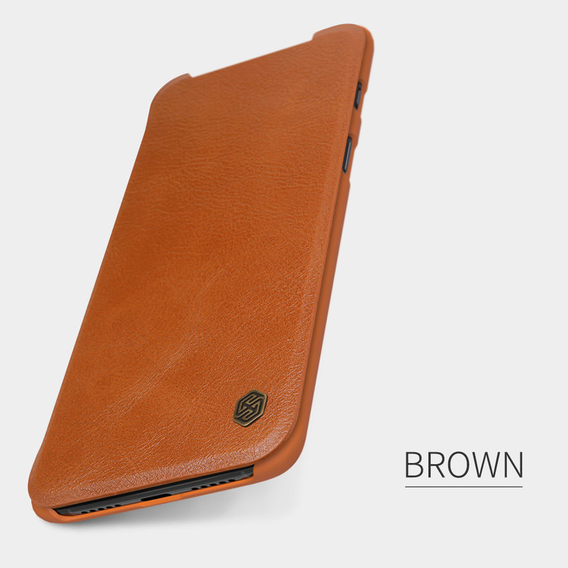 Husa OnePlus 7 Flip Nillkin QIN Negru