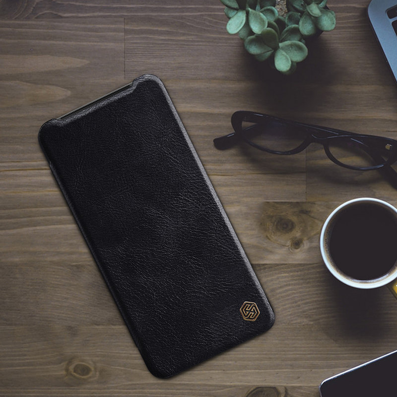 Husa OnePlus 7 Flip Nillkin QIN Negru
