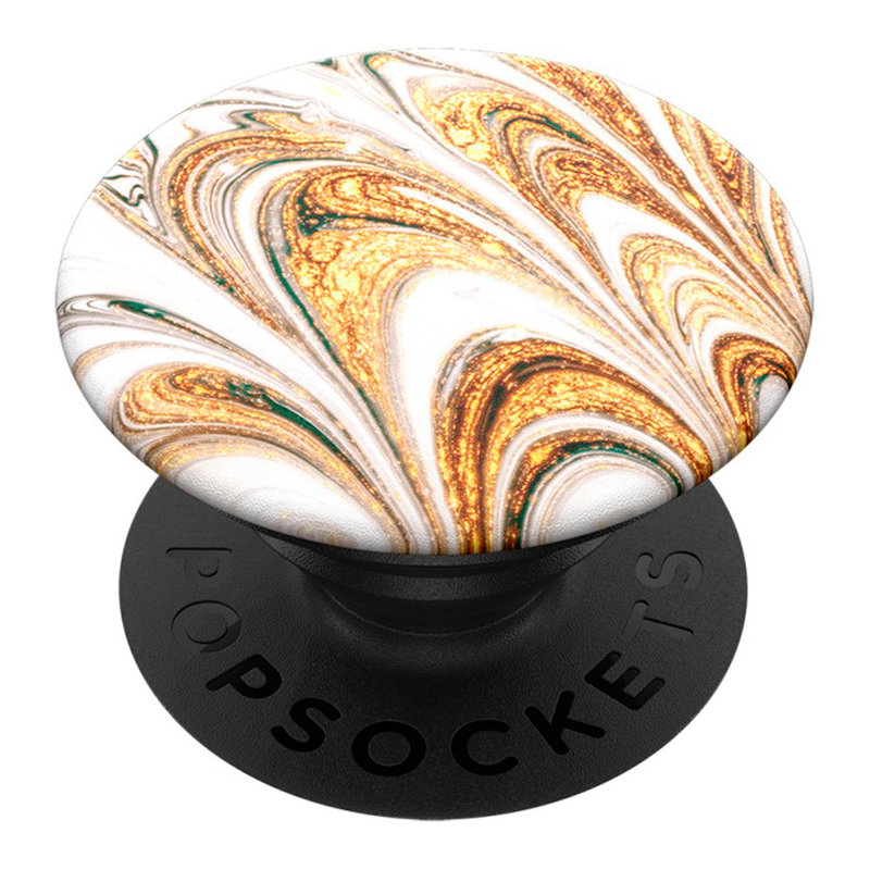 Popsockets Original, Suport Cu Functii Multiple - Golden Ripple