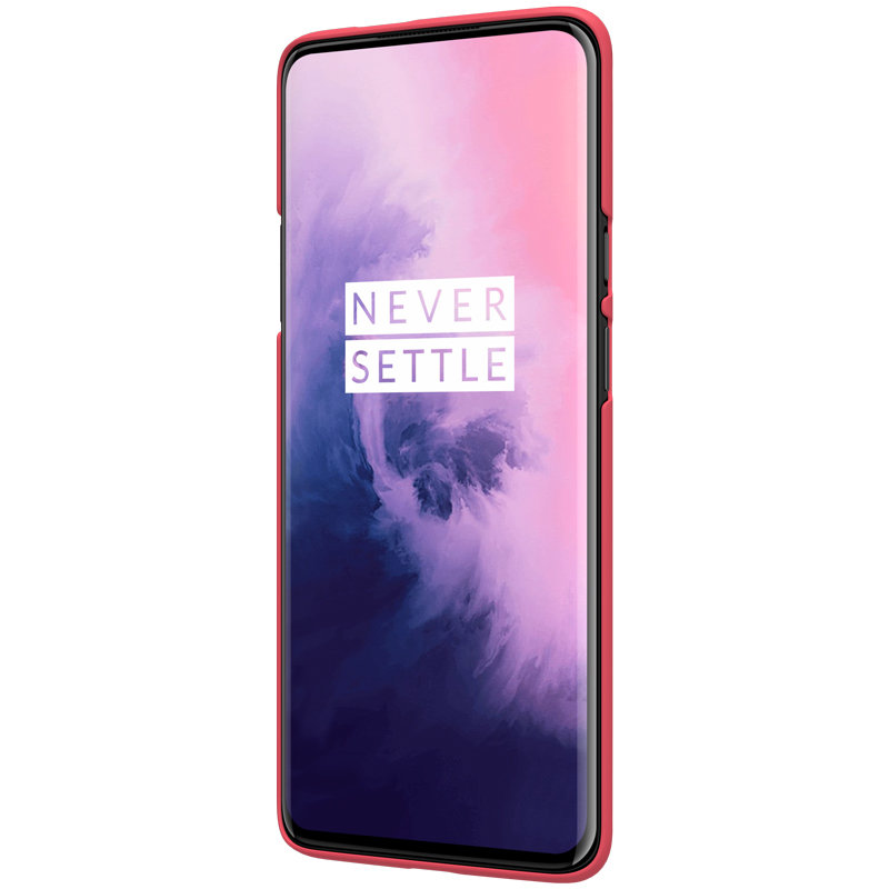 Husa OnePlus 7 Pro Nillkin Frosted Red