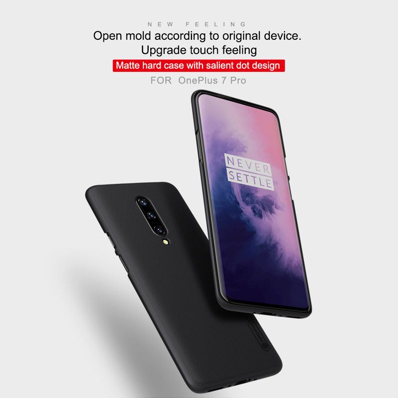 Husa OnePlus 7 Pro Nillkin Frosted Red