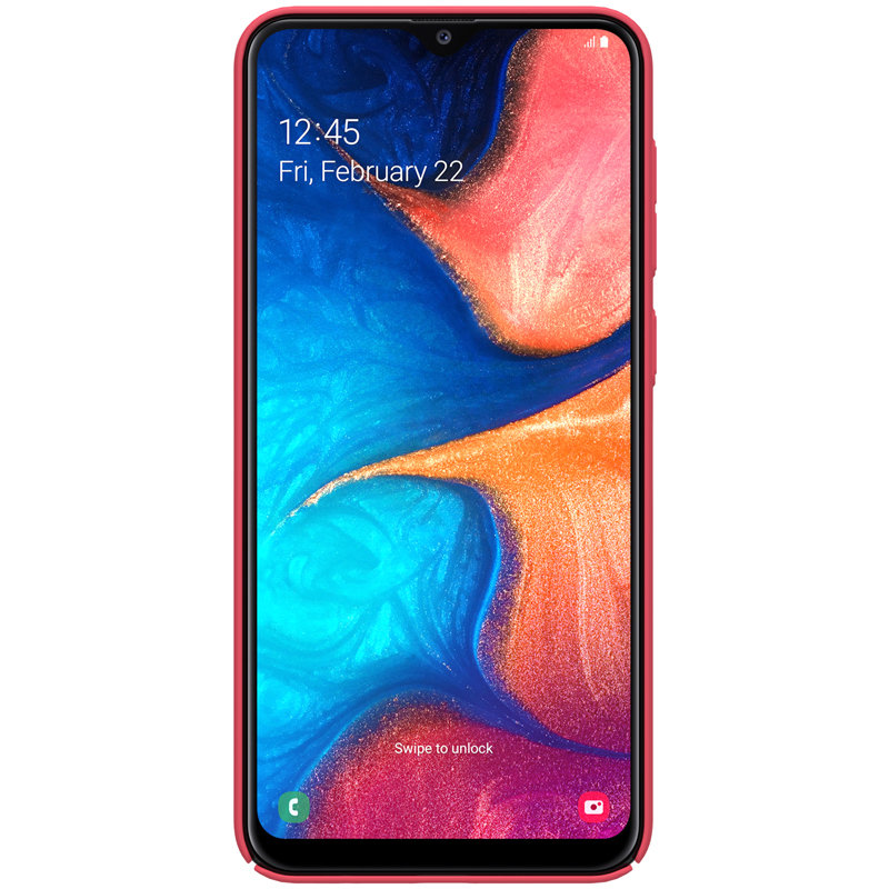 Husa Samsung Galaxy A20 Nillkin Frosted Red