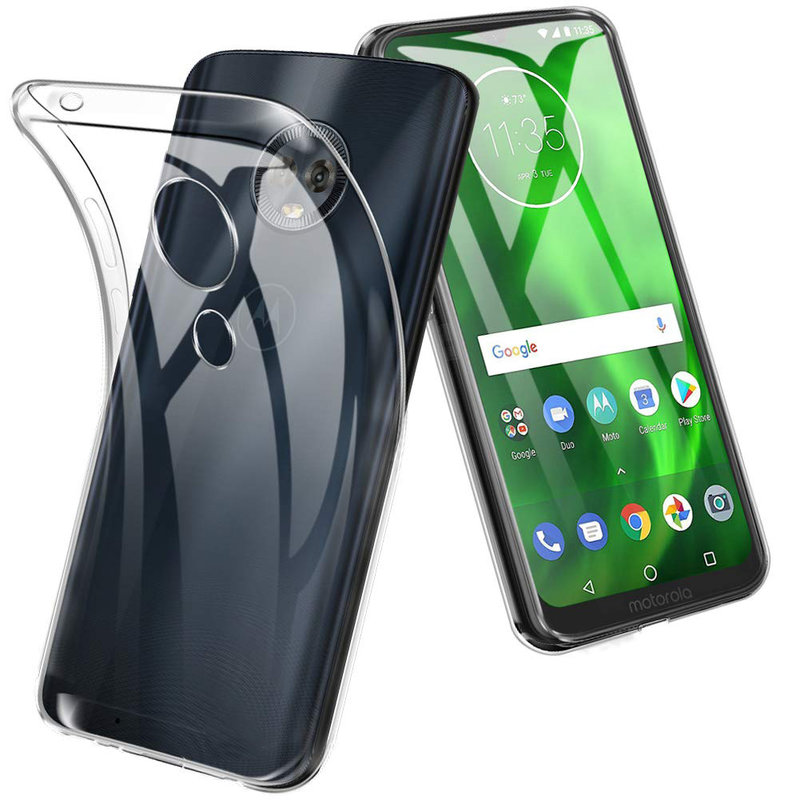 Husa Motorola Moto G7 Plus TPU Mobster - Transparent
