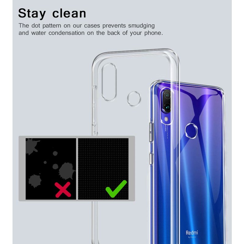 Husa Xiaomi Redmi Note 7 TPU Mobster - Transparent