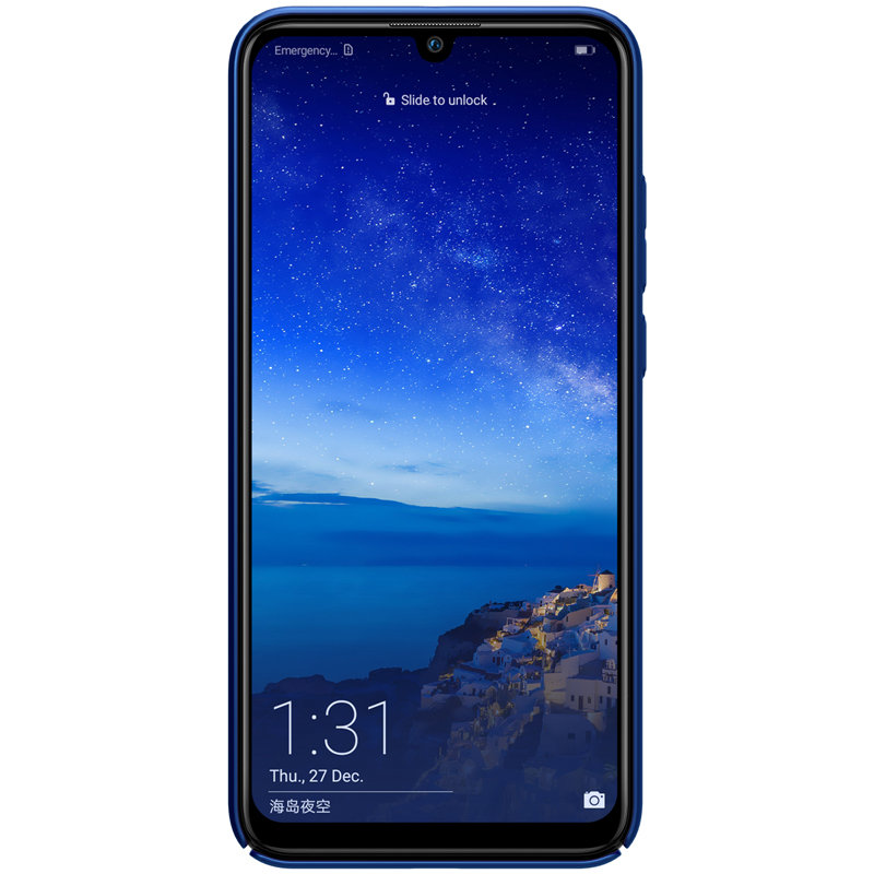 Husa Huawei P Smart Plus 2019 Nillkin Frosted Blue